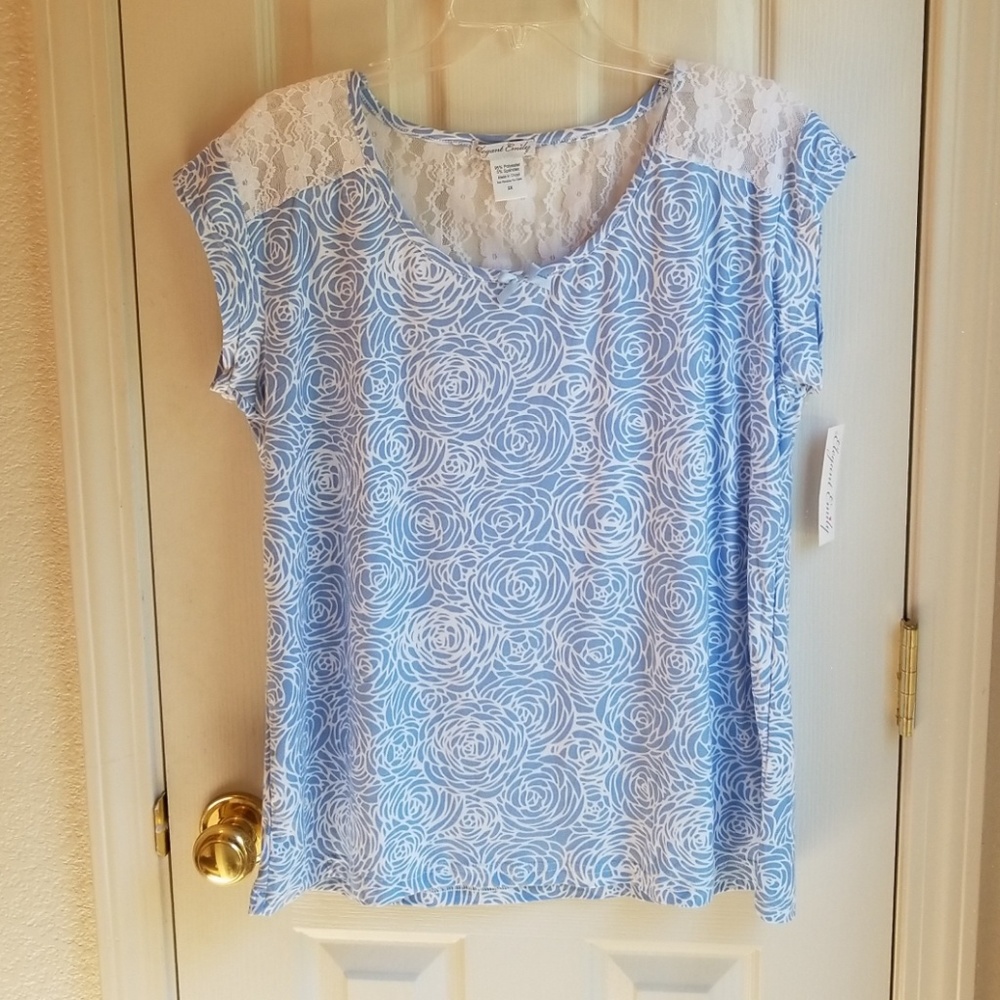 NWT ELEGANT EMILY 2 PIECE PJ SET